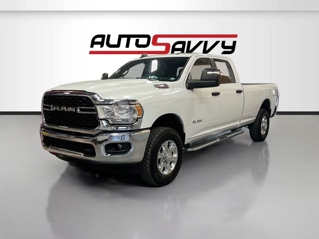 Used 2024 Bright White Clearcoat Ram Big Horn image 3