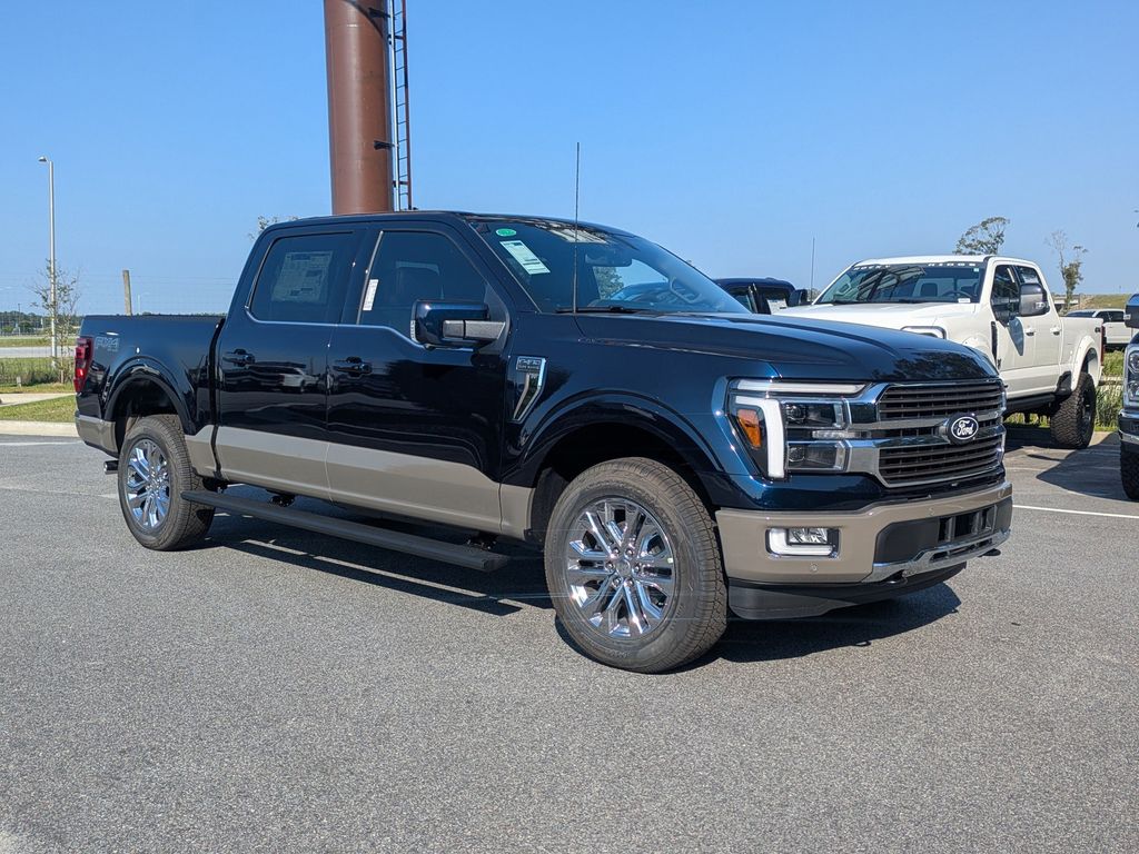 Antimatter Blue Metallic 2026 Ford F-150 King Ranch SuperCrew 4WD Pickup Truck Four-Wheel Drive Automatic