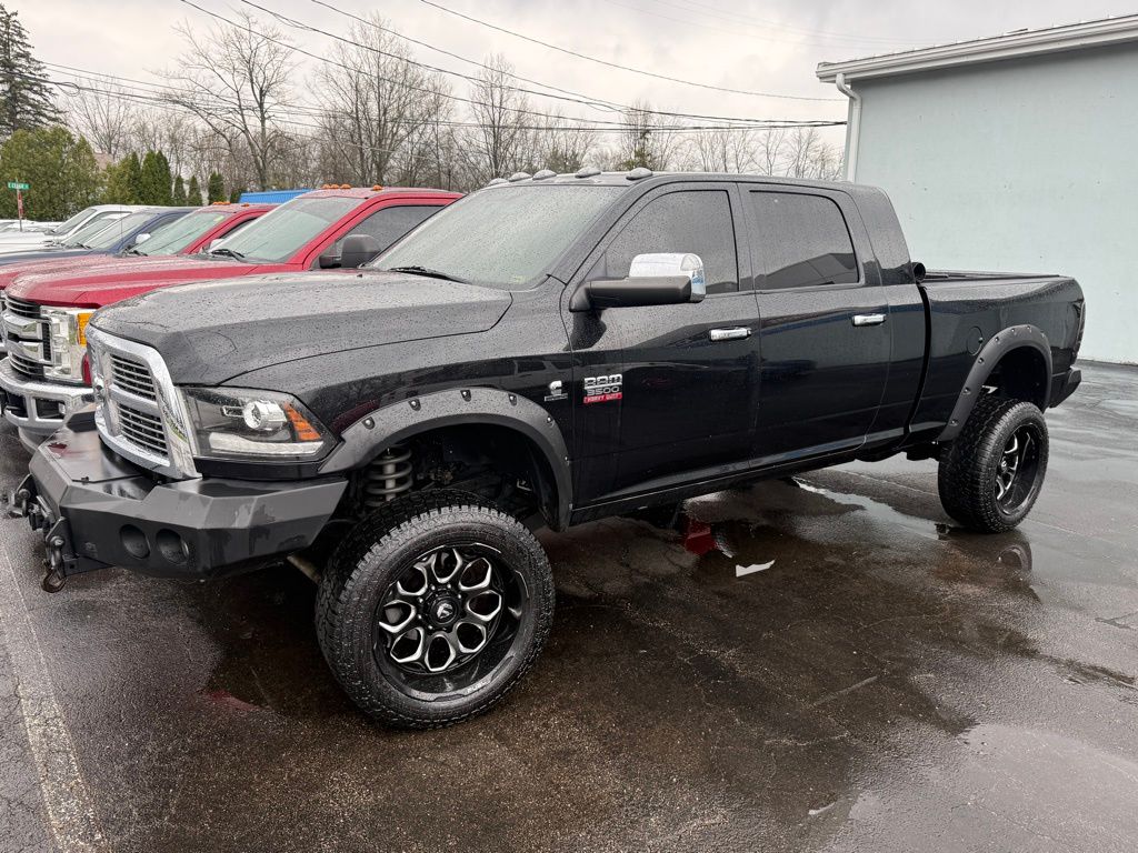 Brilliant Black Crystal Pearlcoat 2011 RAM 3500 Pickup Truck 6-Speed Automatic