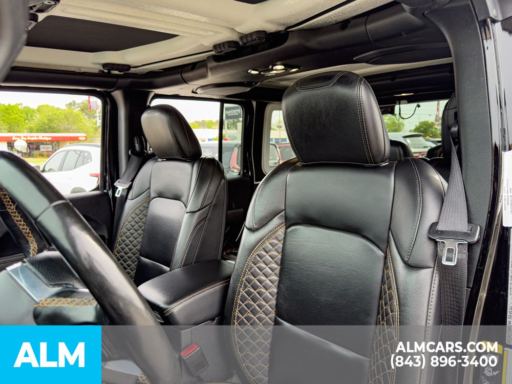 Used 2022 Black Clearcoat Jeep Unlimited Sahara High Altitude image 14