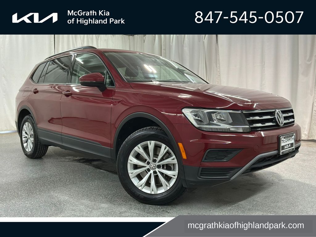 Cardinal Red Metallic 2019 Volkswagen Tiguan SUV / Crossover All-Wheel Drive 8-Speed Automatic