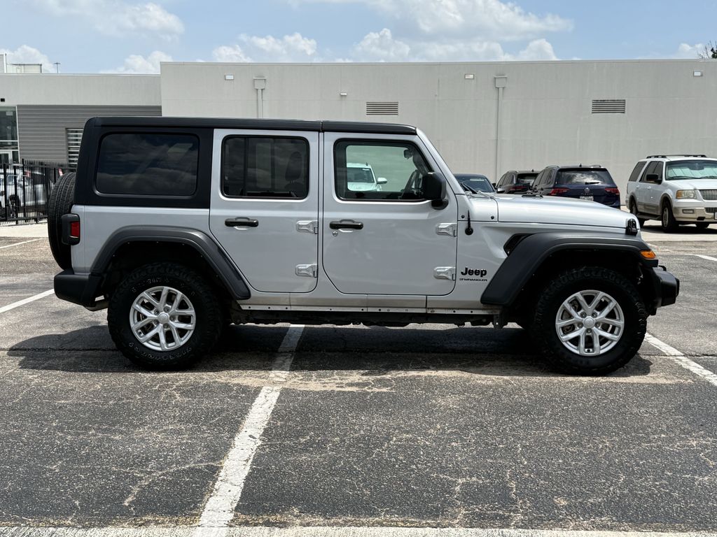 2023 Jeep Wrangler Sport S Silver at DeMontrond Auto Country