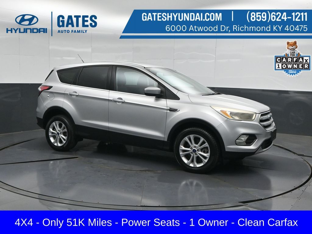 Ingot Silver 2017 Ford Escape SUV / Crossover All-Wheel Drive 6-Speed Automatic