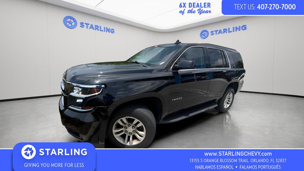 Black 2018 Chevrolet Tahoe SUV / Crossover Four-Wheel Drive 6-Speed Automatic Overdrive