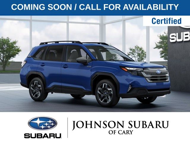 Daybreak Blue Pearl 2026 Subaru Forester Hybrid SUV / Crossover All-Wheel Drive Continuously Variable Transmission