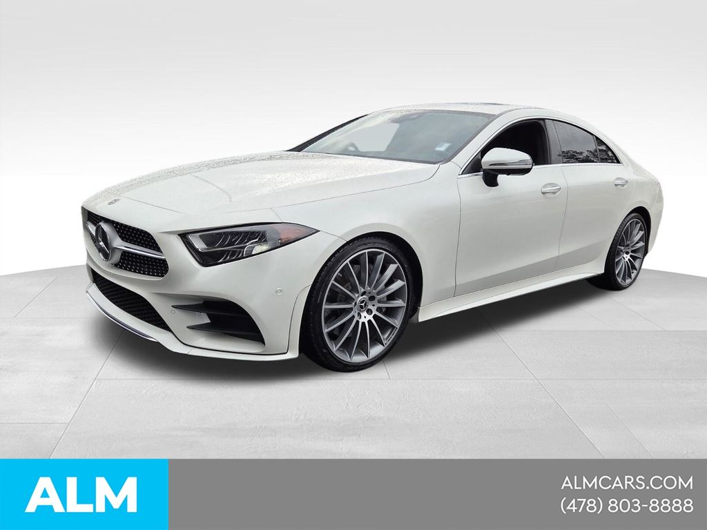 designo Diamond White Bright 2019 Mercedes-Benz CLS 450 RWD Sedan Rear-Wheel Drive 9-Speed Automatic