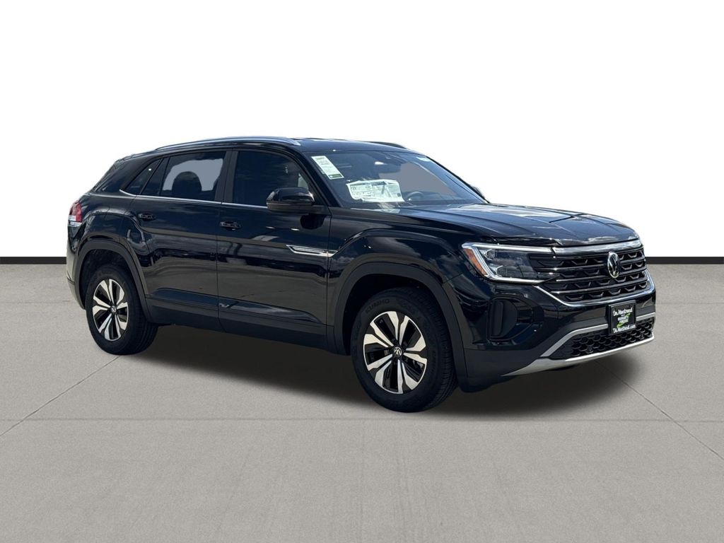 2026 Volkswagen Atlas Cross Sport 2.0T SE Black at DeMontrond Auto Country