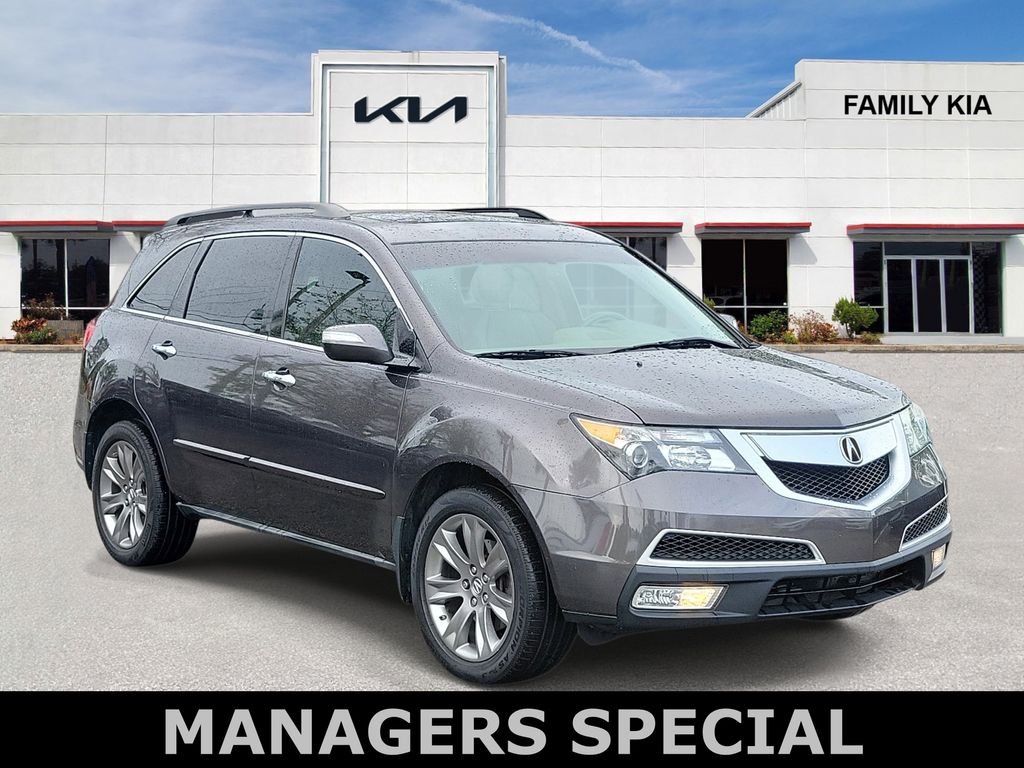 Polished Metal Metallic 2010 Acura MDX SH-AWD with Technology Package SUV / Crossover All-Wheel Drive 6-Speed Automatic