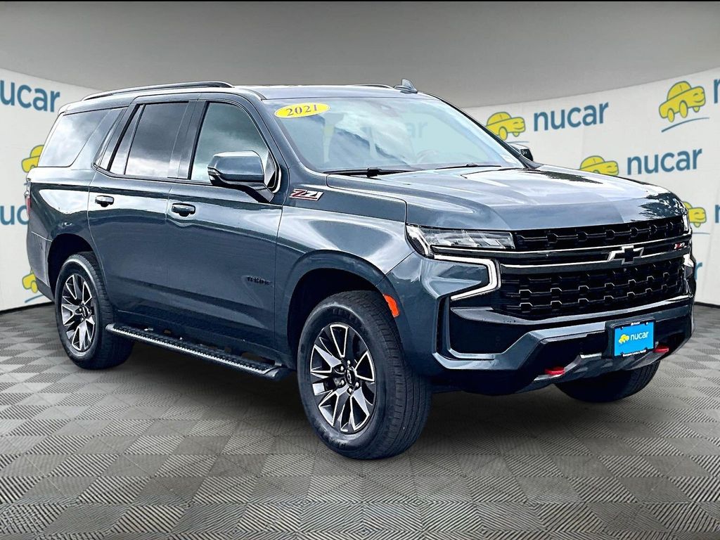 Shadow Gray Metallic 2021 Chevrolet Tahoe SUV / Crossover Four-Wheel Drive 