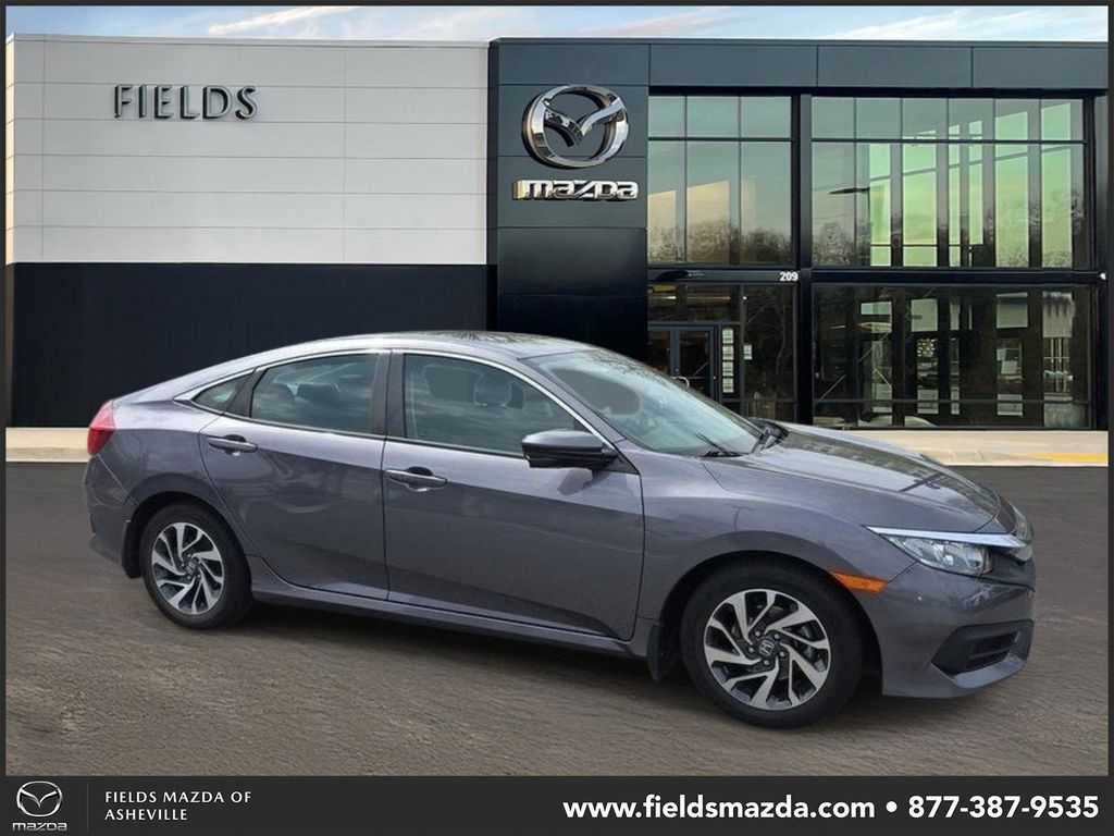 -Select- 2016 Honda Civic EX Sedan Front-Wheel Drive Continuously Variable Transmission