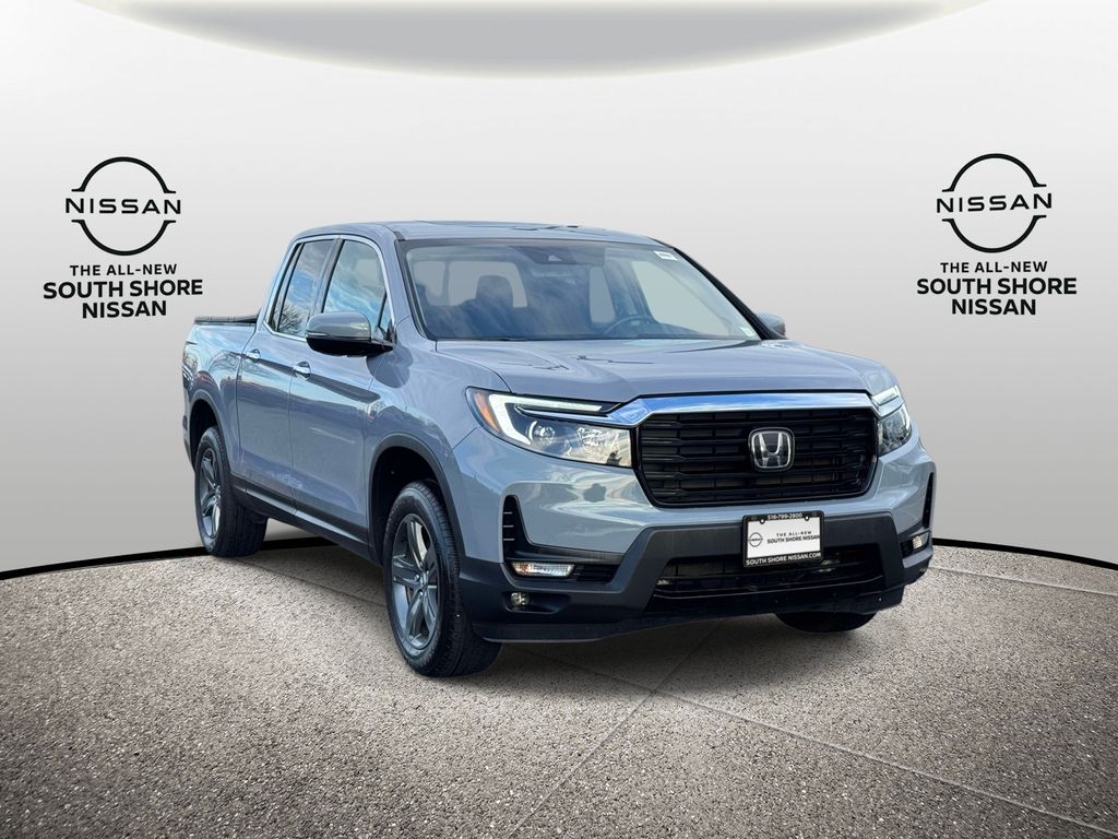 Sonic Gray Pearl 2023 Honda Ridgeline RTL-E AWD Pickup Truck All-Wheel Drive 9-Speed Automatic