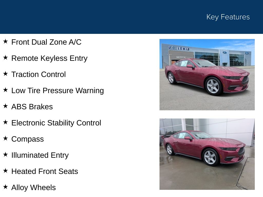 2026 Ford Mustang EcoBoost Premium Fastback