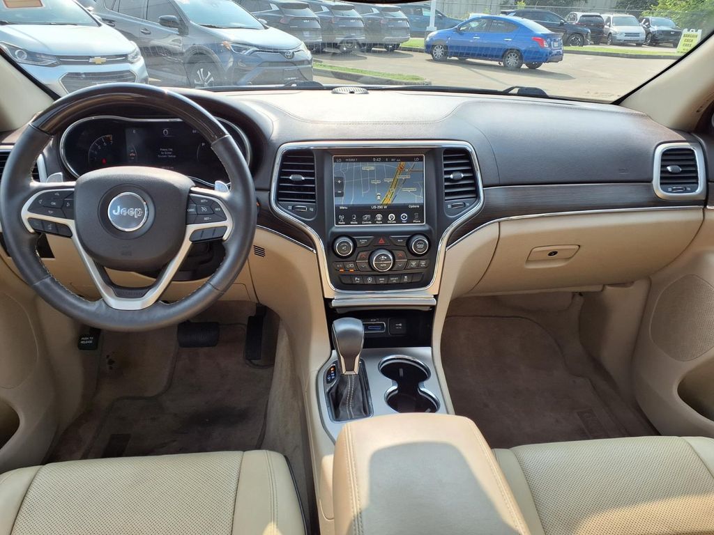 2017 Jeep Grand Cherokee Overland White at Bayway Cadillac of The Woodlands