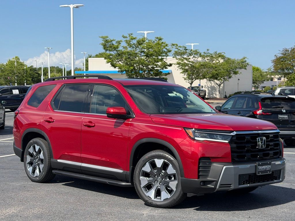 Radiant Red Metallic II 2026 Honda Pilot Elite AWD SUV / Crossover All-Wheel Drive Automatic