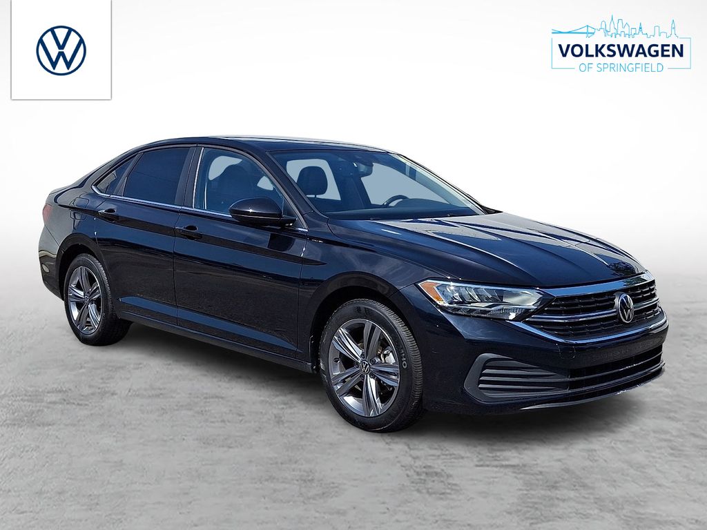 Deep Black 2023 Volkswagen Jetta Sedan Front-Wheel Drive 8-Speed Automatic