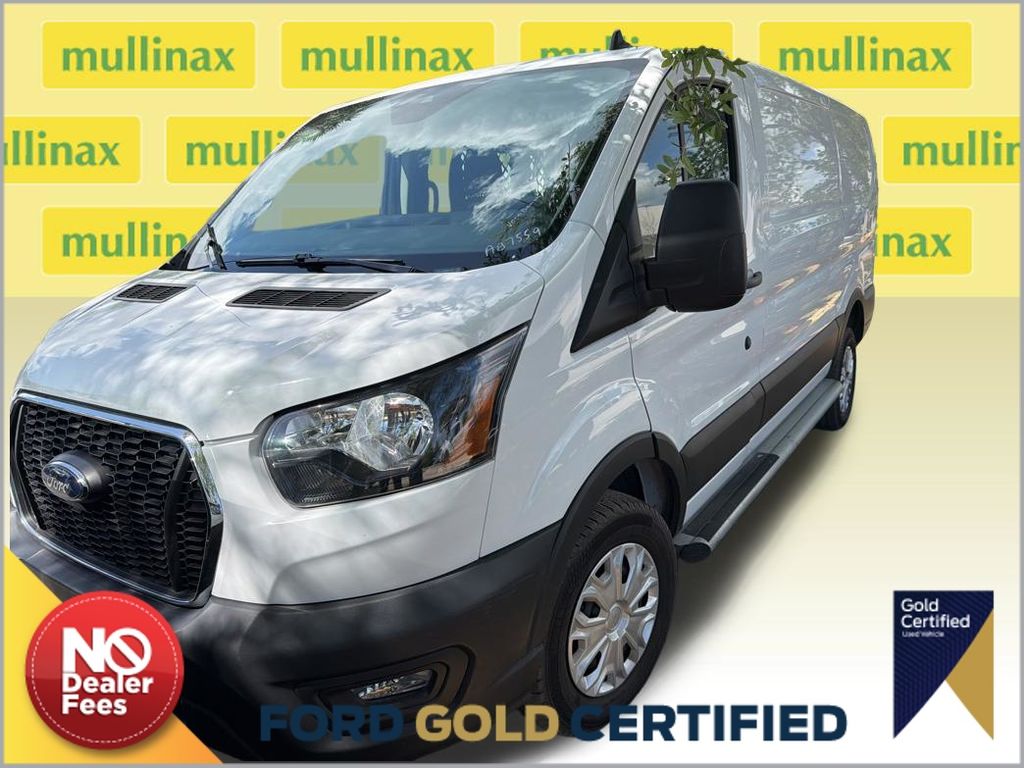 Oxford White 2024 Ford Transit Cargo 250 Low Roof LB RWD Van Rear-Wheel Drive