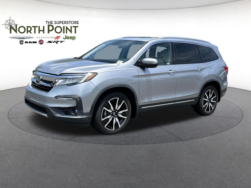 Lunar Silver Metallic 2020 Honda Pilot SUV / Crossover All-Wheel Drive 9-Speed Automatic