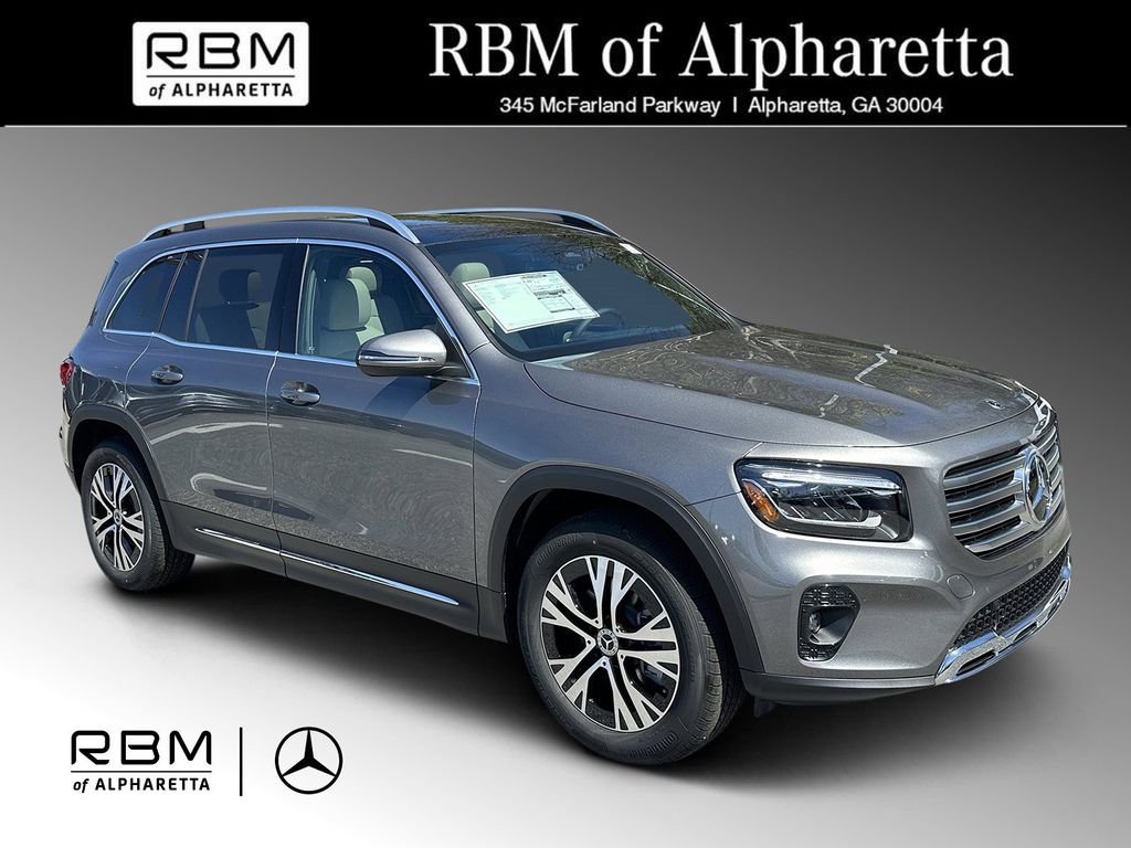 Gray (Mountain Grey Metallic) 2026 Mercedes-Benz GLB 250 FWD SUV / Crossover Front-Wheel Drive 8-Speed Dual Clutch