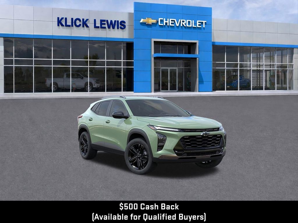 2026 Chevrolet Trax ACTIV Green at Klick Lewis Buick Chevrolet