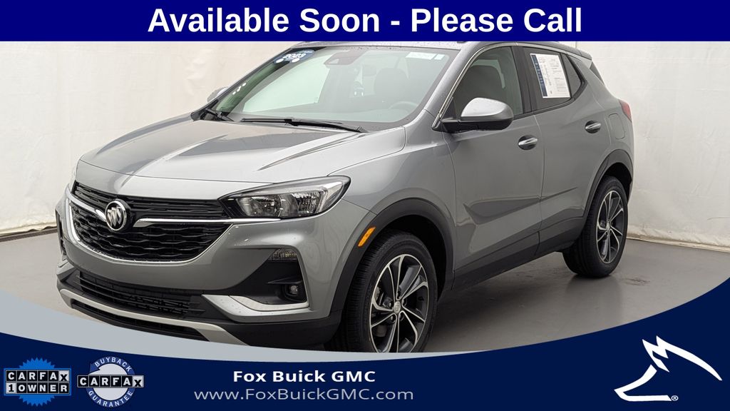 Moonstone Gray Metallic 2023 Buick Encore GX SUV / Crossover All-Wheel Drive 9-Speed Automatic