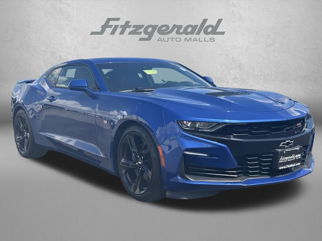 Riverside Blue Metallic 2019 Chevrolet Camaro 2SS Coupe RWD Coupe Rear-Wheel Drive Automatic