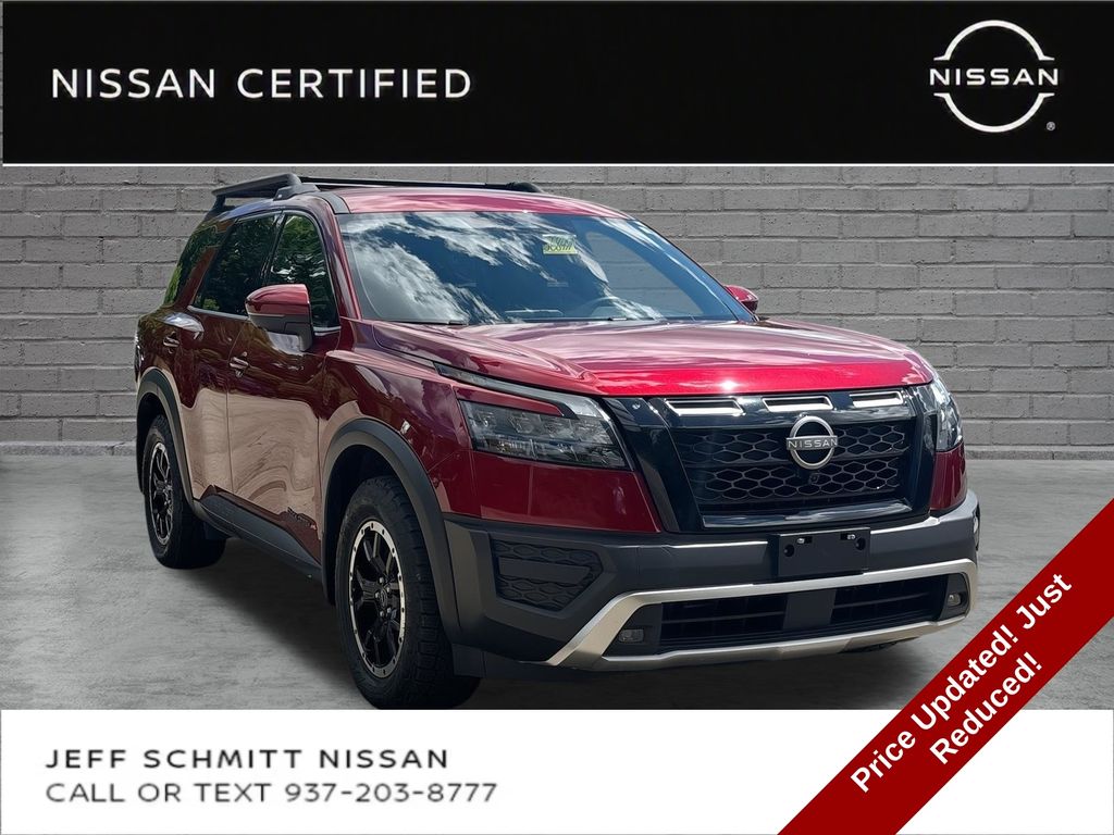 Red (Scarlet Ember) 2024 Nissan Pathfinder SUV / Crossover All-Wheel Drive 9-Speed Automatic