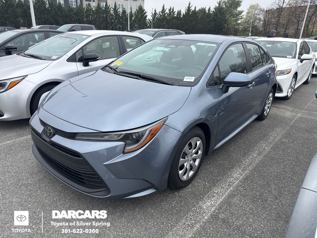 Celestite 2024 Toyota Corolla LE FWD Sedan Front-Wheel Drive Continuously Variable Transmission