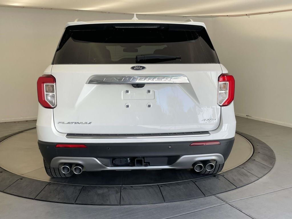 2021 Ford Explorer Platinum White at Phil Fitts Ford