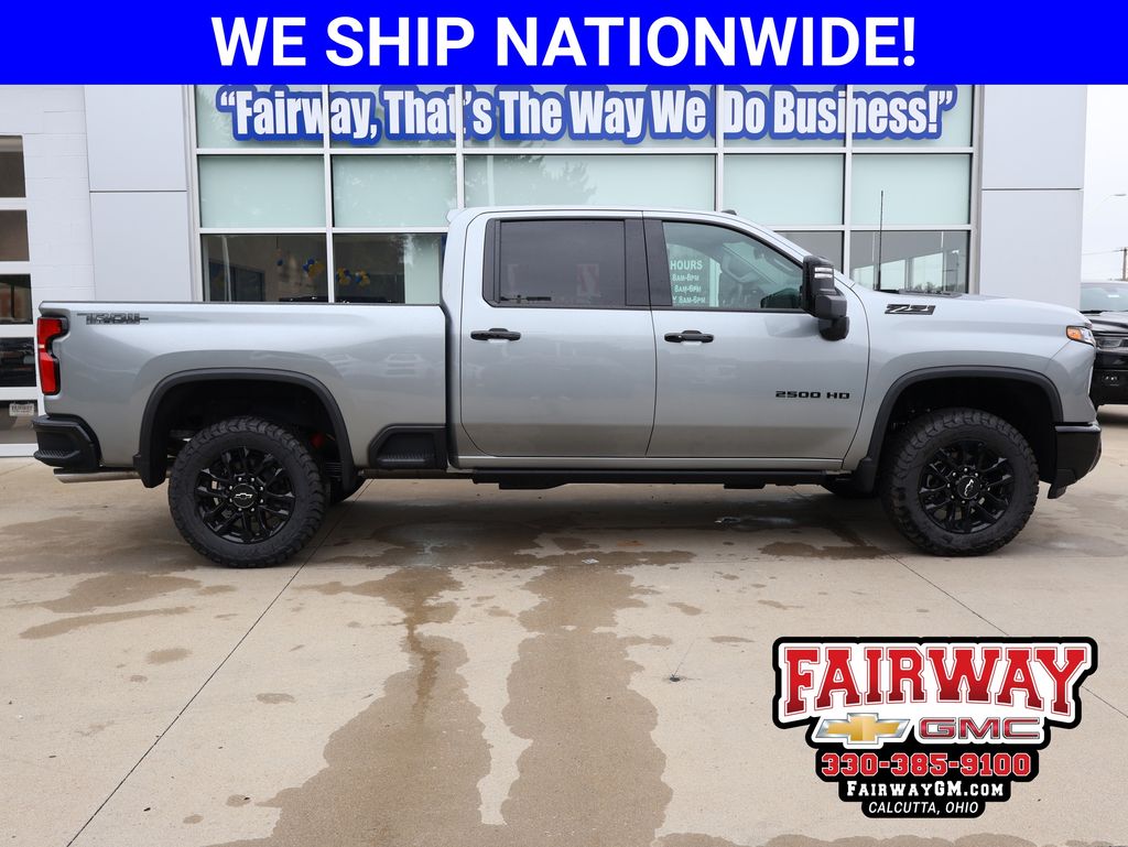 Sterling Gray Metallic 2026 Chevrolet Silverado 2500HD Pickup Truck Four-Wheel Drive Automatic