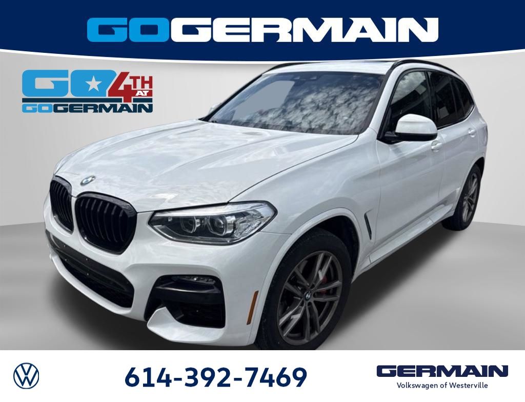 White 2021 BMW X3 SUV / Crossover All-Wheel Drive 8-Speed Automatic
