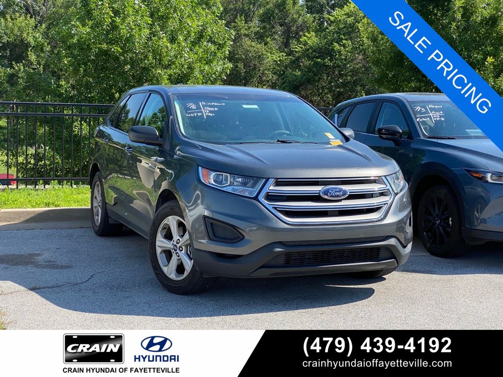 Gray (Magnetic) 2016 Ford Edge SUV / Crossover Front-Wheel Drive 6-Speed Automatic