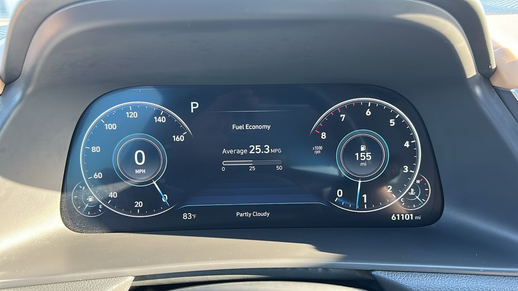 2021 Hyundai Sonata Limited Red at Parkway Family Mazda