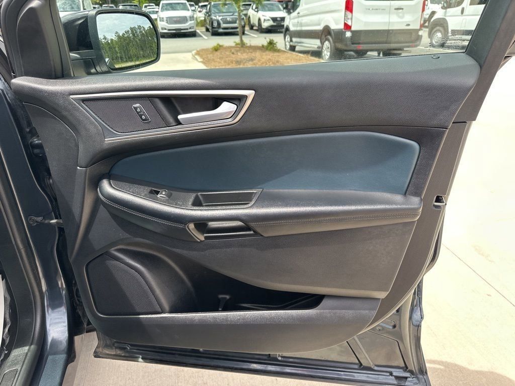 2022 Stone Blue Metallic Ford Edge SEL AWD SUV
