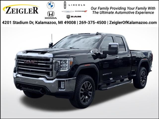 Onyx Black 2021 GMC Sierra 2500HD Pickup Truck Four-Wheel Drive 6-Speed Automatic
