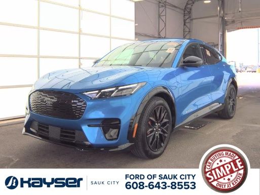 Blue Metallic 2025 Ford Mustang Mach-E SUV / Crossover All-Wheel Drive Automatic