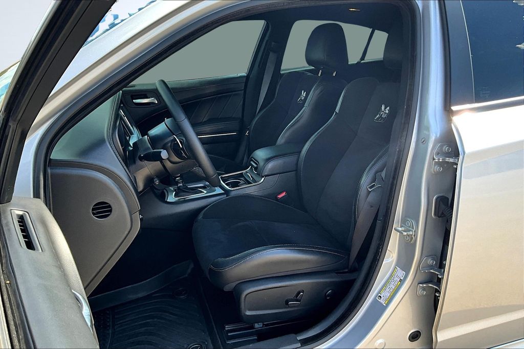 2023 Dodge Charger R/T Scat Pack Silver at Central Houston Nissan