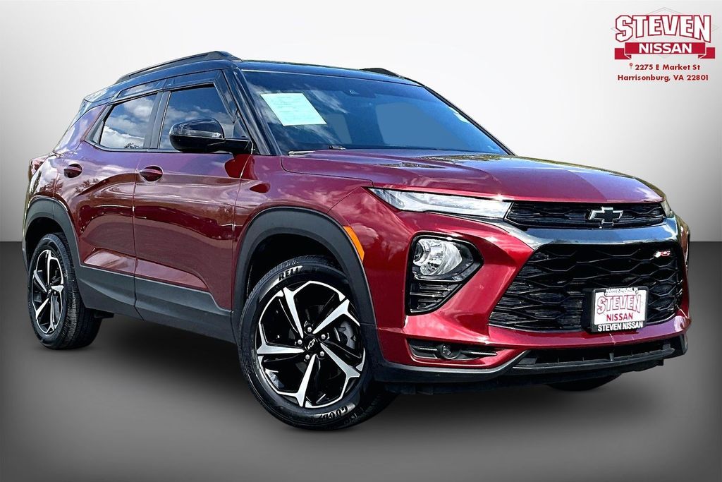 Red (Crimson Metallic) 2023 Chevrolet Trailblazer RS AWD SUV / Crossover Four-Wheel Drive 9-Speed Automatic