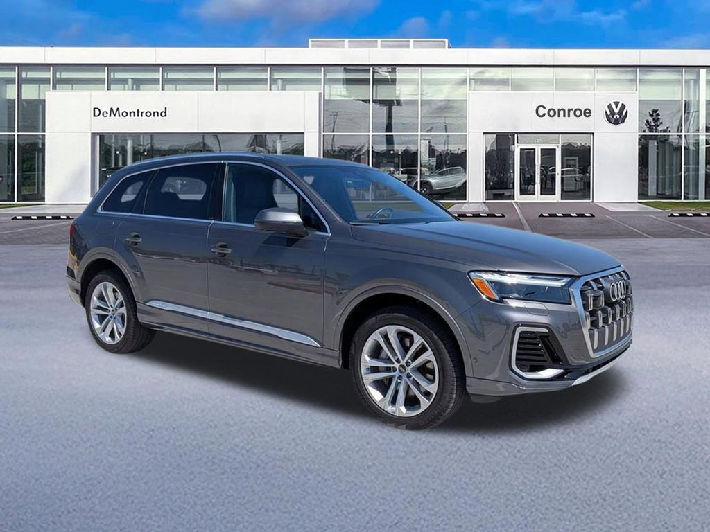 2025 Audi Q7 55 Premium Plus Gray at DeMontrond Auto Country