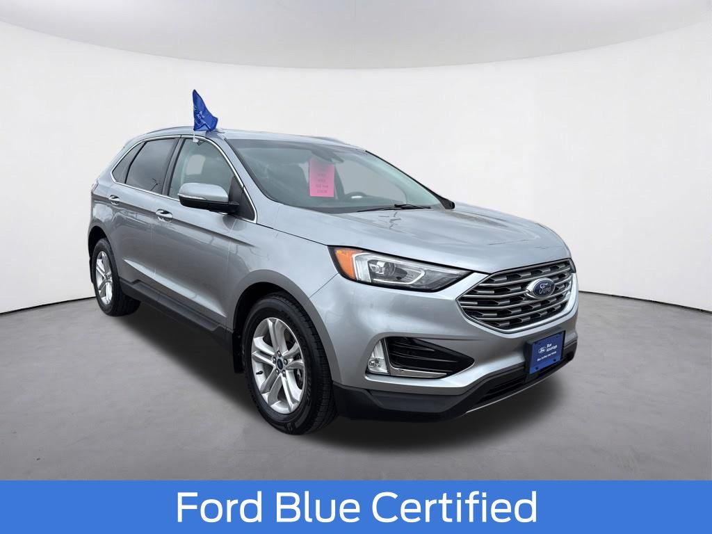 Silver Metallic 2020 Ford Edge SEL AWD SUV / Crossover All-Wheel Drive 8-Speed Automatic