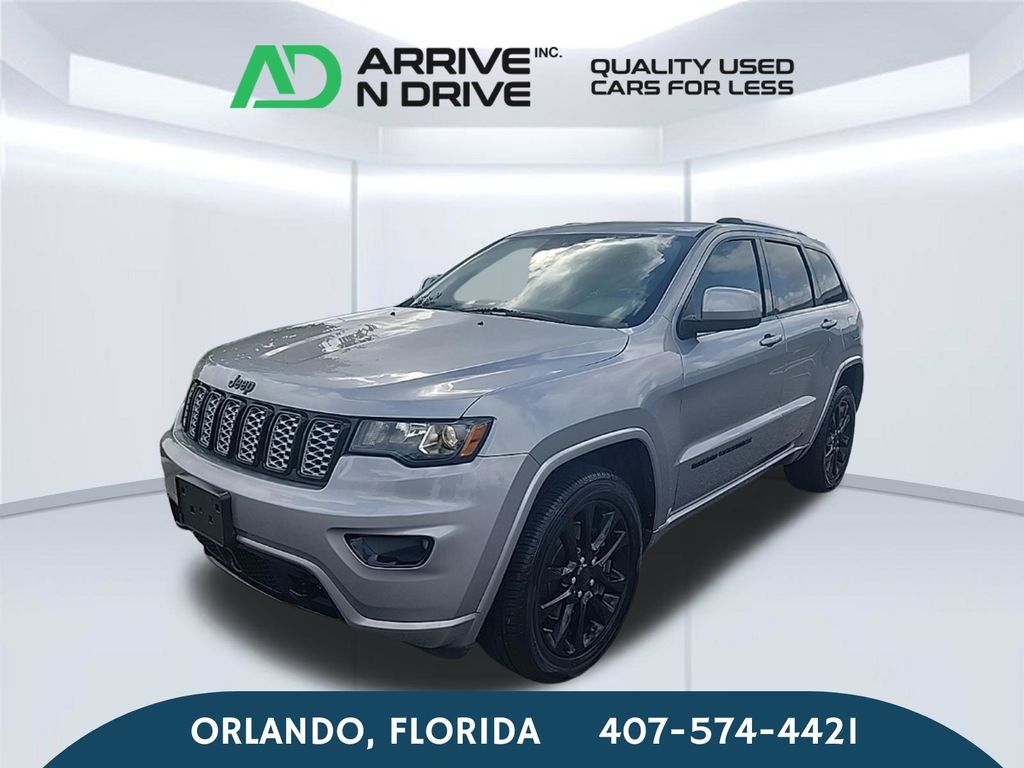 Billet Silver Metallic Clearcoat 2021 Jeep Grand Cherokee SUV / Crossover Four-Wheel Drive 8-Speed Automatic
