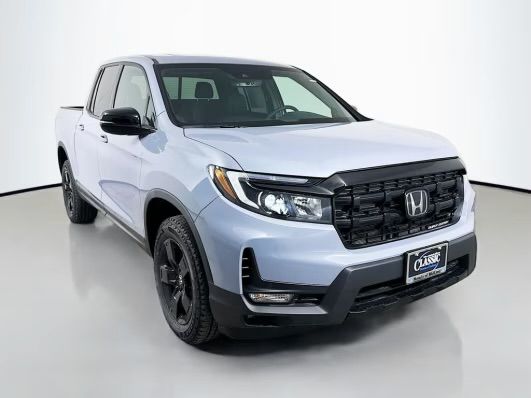 Sonic Gray Pearl 2026 Honda Ridgeline Black Edition AWD Pickup Truck All-Wheel Drive 9-Speed Automatic