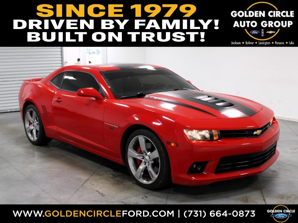 Red Hot 2015 Chevrolet Camaro Coupe Rear-Wheel Drive 6-Speed Manual