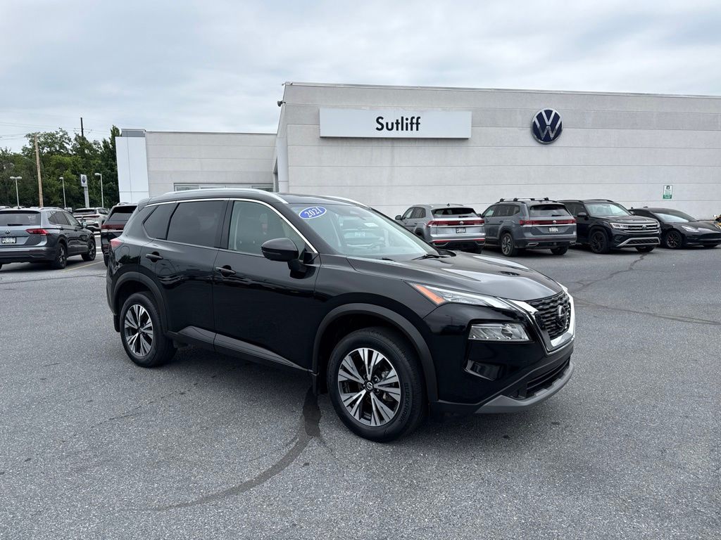 2021 Nissan Rogue SV Black at South Hills Kia