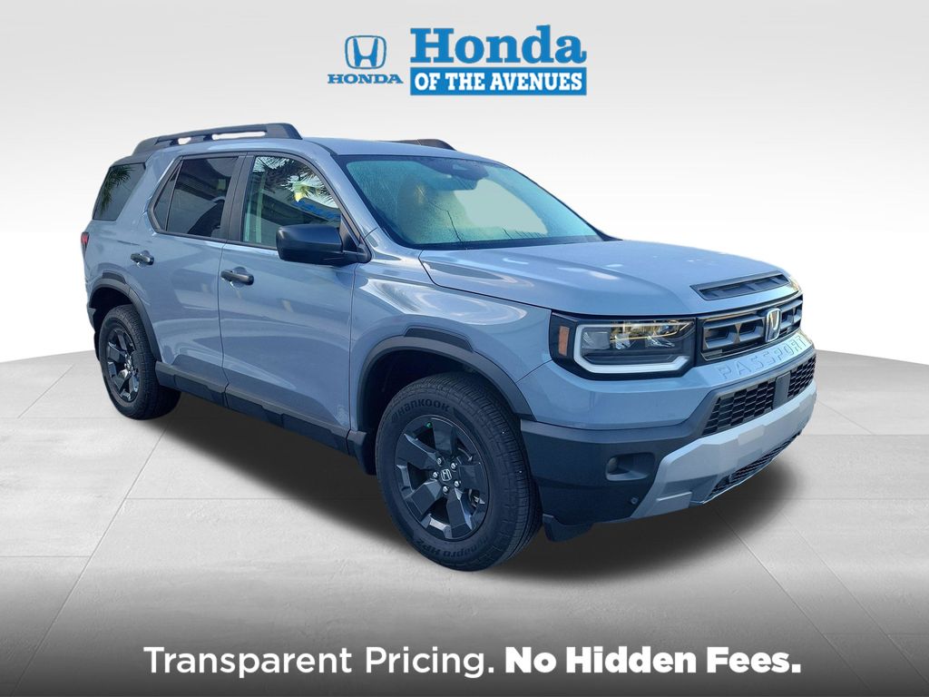 Sonic Gray Pearl 2026 Honda Passport SUV / Crossover All-Wheel Drive Automatic