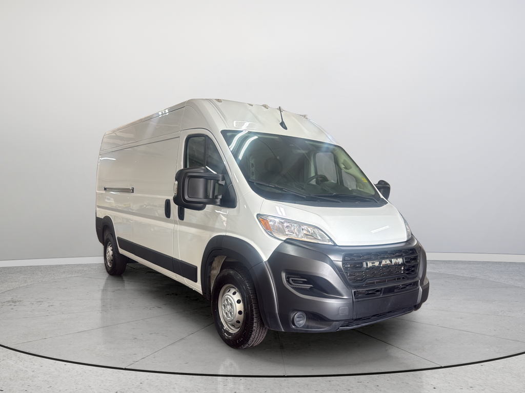 Bright White Clearcoat 2023 RAM ProMaster Van Front-Wheel Drive 9-Speed Automatic