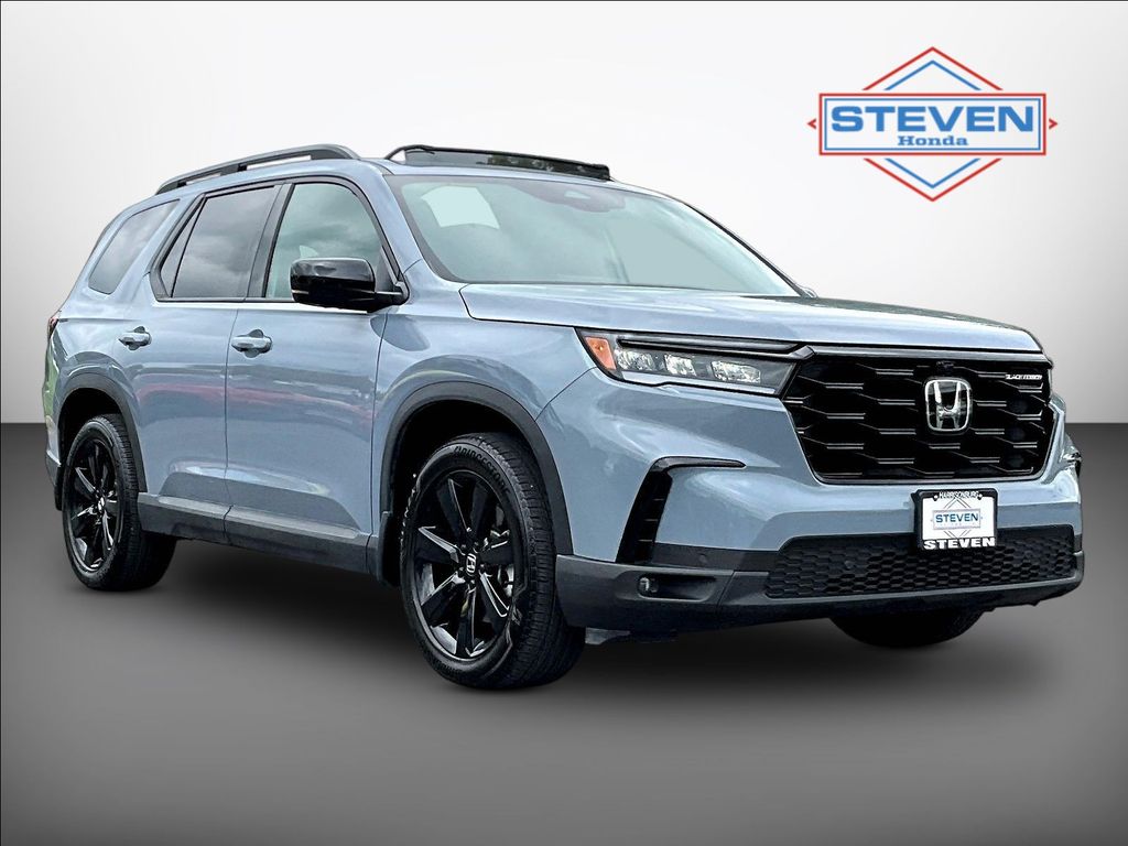 Sonic Gray Pearl 2025 Honda Pilot SUV / Crossover All-Wheel Drive Automatic