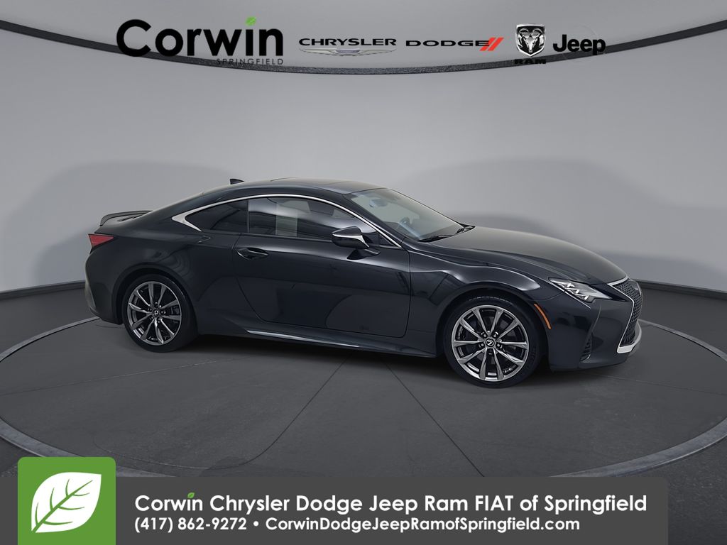 Black (Caviar) 2019 Lexus RC 350 RWD Coupe Rear-Wheel Drive 8-Speed Automatic