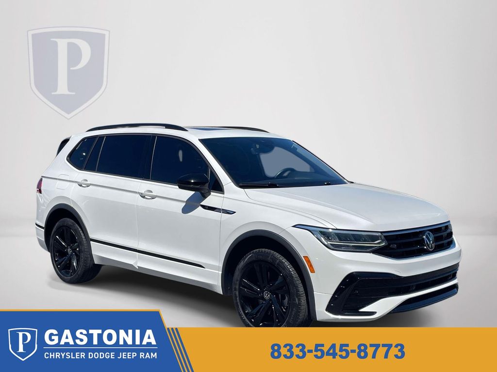 Opal White Pearl 2024 Volkswagen Tiguan SE R-Line Black 4Motion SUV / Crossover All-Wheel Drive 8-Speed Automatic