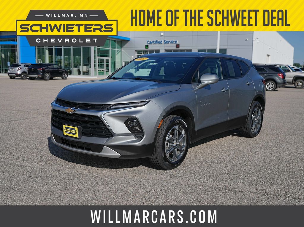 Sterling Gray Metallic 2025 Chevrolet Blazer SUV / Crossover All-Wheel Drive Automatic
