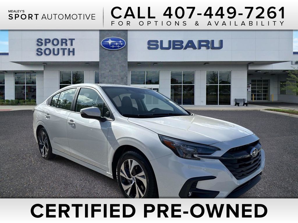 Crystal Black Silica 2025 Subaru Legacy Premium AWD Sedan All-Wheel Drive Continuously Variable Transmission